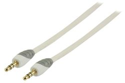 Bandridge bbm22000 W10 audiokabel – audiokabel (3,5 mm, 2 x RCA, mannelijk/mannelijk, goud, zwart, polyvinylchloride (PVC))