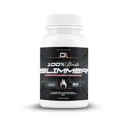 Ultimate Slimmer | Potente tratamiento quemagrasas | Cápsulas para perder peso | Adelgazante, termogénico y supresor del apetito | L- Carnitina, Glucomanano, Té Verde | 90 cáps