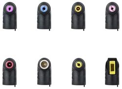 Cargador Universal portátil de 65W para automóvil, Incluye 1 Puerto USB y 8 Conectores Diferentes compatibles con múltiples Dispositivos, Ideal para Cargar en Viajes.