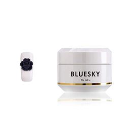 Bluesky Gel Polish, 4D Nail Art Gel, Black 01, 8ml (Requires curing under UV/LED Lamp)