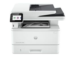 HP LaserJet Pro MFP 4102fdw 2Z624F, Stampante Multifunzione A4, Stampa Fronte e Retro Automatico in b/n, 42 ppm, USB Host, Wi-Fi, Ethernet, Fax, ADF, HP Smart, Bianca