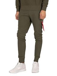 Alpha Industries X-Fit Slim Cargo Pant Heren Sweatbroek Dark Green