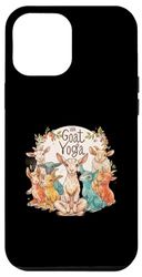 Carcasa para iPhone 12 Pro Max Divertida clase de Goat Yoga Friends