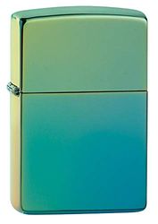 Zippo High Polish Teal Pocket Lighter, One Size