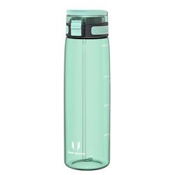 Super Sparrow Borraccia - 1 Litro - TouchSip Sportiva Bottiglia - Tritan Senza BPA, a Prova di Perdite - Borracce con Cannuccia Ideale per Scuola e Sport
