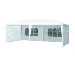 Draper 12894 3 x 3 m Tonnelle – Blanc P 3 x 6 m Blanc