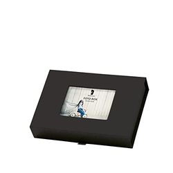 Rössler Papier 14573200701 - Caja de fotos con paspartú, para fotos de 13 x 18 cm, negra, 203 x 45 x 147 mm, 1 unidad