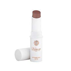 Wakeup Cosmetics - Lip Shine Stick SPF15, Balsamo labbra colorato ad azione nutriente con SPF 15, Colore Gold Rush
