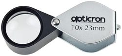 Opticron - Lupa (15 x 23 mm, metal)