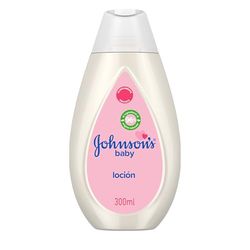 Johnson's Baby Crema hidratante corporal (1x300 ml), crema para bebés recién nacidos con aceite de coco, loción que protege contra la sequedad, 24 h de hidratación