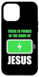 Carcasa para iPhone 14 Pro Max There is Power in the Name of Jesus – Christian Faith Hymn