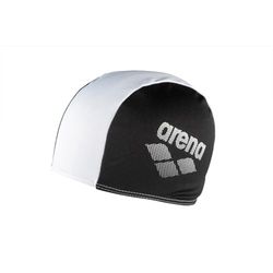 arena Badmössa för barn, polyester II, svart vit, enhetsstorlek