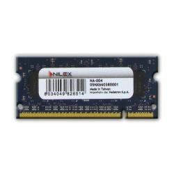 Nilox DDR-2 1GB 800MHZ SO-DIMM 1GB DDR2 800MHz módulo de - Memoria (1 GB, 1 x 1 GB, DDR2, 800 MHz, 200-pin SO-DIMM)