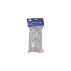 PROLONGATEUR 2X0.75 3M BLANC SC