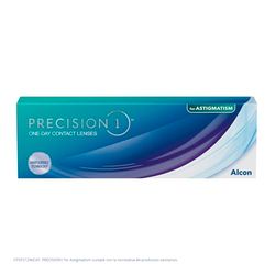 PRECISION1 for Astigmatism Lentes de contacto tóricas de reemplazo diario, Pack de 30, R 8.5 mm, D 14.5 mm, cilindro 0.75, eje 170, -3.50 Diopt
