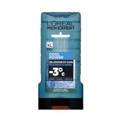 L'Oréal Men Expert Cool Power Fraicheur Extreme duschgel för män, 300 ml, 1 styck, 300 ml (1-pack), plast