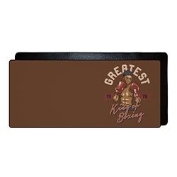 Gaming Mouse Pad da gioco rettangolare in tessuto stampato in digitale, fondo antiscivolo, bordo cucito nero per FPS, MOBA, giochi per giocatore singolo XL, dimensioni: 90X40 cm