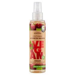 JOANNA Vegan vinegar conditioner for hair. Contains raspberry vinegar. The hair becomes softer and shiny. Leaves a delicate fruity fragrance for care of all hair types, 150 ml