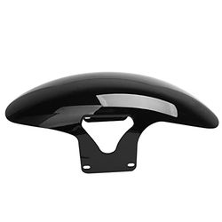H RUO Garde-boue avant noir brillant pour Harley Softail M8 Fatboy FLFBS FLFB 2018-2022 2021 2020