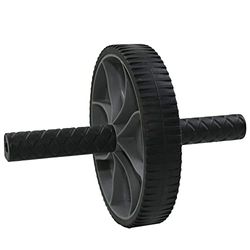 Ram® - Rullo per esercizi addominali e fitness, con ruota in ABS, colore: nero