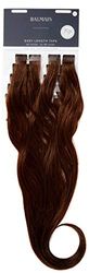 Balmain Easy Length Tape Extensions Human Hair 20-Pieces, 55 cm Length, L5 Light Brown, 82 g