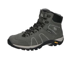 Brütting Mount Stevens High Trailloopschoenen, uniseks, grijs/zwart, 36 EU