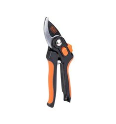 BLACK+DECKER Cisaille de Jardin - Ciseaux à Bois - Secateur de Jardin avec Lames en acier trempé - Branches d'un Diamètre de 13 mm - Taille 20,3 cm - Acier - Noir/Orange