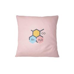 Bona Basics, Funda de cojín Decorativa, decoración del hogar, para sofá, cafetería, Tamaño: 60x60 cm, Color: Rosa Claro
