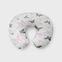 Coussin d'Allaitement avec Housse d'Oreiller d'Allaitement 100 % Coton