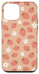 Carcasa para iPhone 12 mini Cottage Core Fresas y Flores