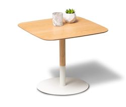 M2 Kollektion Zoe 2 Table d'appoint, Métal, Décor chêne, B/H/T=48x40x48cm