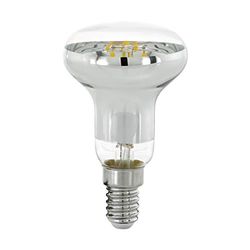 EGLO E14 LED dimmerabile, lampadina con riflettore, illuminazione spot, 4 Watt (equivalente a 32 Watt), 350 lumen, luce bianco caldo, 2700k, lampadina R50, Ø 5 cm