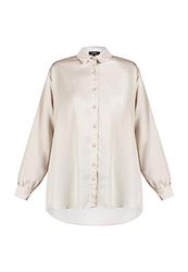 Idony Women's Blouse, Cream, S