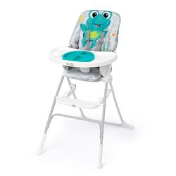 Baby Einstein Ocean Explorers Trona Plegable Compacta para Merienda y Salpicaduras, con Alfombrilla de Agua, Arnés de Seguridad de 5 Puntos, Edades de 6 Meses en Adelante, Unisex