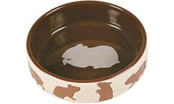 Trixie TX-60733 - Ciotola in Ceramica per Rabbit 250 ml, 11 cm, Multicolore, il colore può variare
