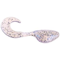Strike King MRCSPCT-41 Mr. Crappie Shadpole Curlytail, Glimmer Blue