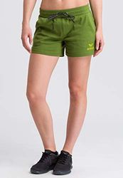 Erima Pantaloncini Felpa Essential, Sweat Shorts Donna, Twist of Lime/Lime Pop, 44