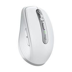 Logitech MX Anywhere 3S for Business – Wireless Mouse, Quiet Clicks, Compact, 8K DPI, MagSpeed Scrolling, Secure Logi Bolt, Bluetooth, Windows/Mac/Chrome/Linux - Pale Grey