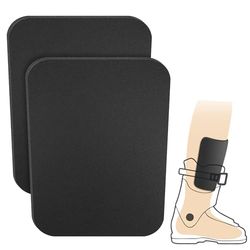 Shupakul 2 espinilleras de Snowboard de Espuma de 3 mm de Grosor, Protector de espinilleras de esquí Recortable para Forro de Botas de esquí, Snowboard, Deportes, protección Acolchada para