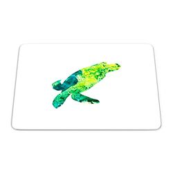 Bonamaison, Rechthoek Pop Art Digital bedrukte muismat, antislip onderkant, voor kantoor en thuis, grootte: 22x18 cm