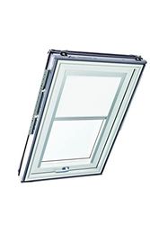 Original Roto Roller Blind Exclusive ZRE Daylight Blind for Roto Roof Windows Guide Rail Silver For Windows Series Designo R6/R8, i8 and Classic 64/84 Size 094/118 | 09/11 Colour White