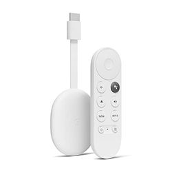 Chromecast con Google TV (HD) - Reproduce contenido en streaming en el televisor con el mando de control por voz - Películas, series en HD