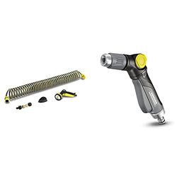 Kärcher Set de manguera espiral 10m (2.645-178.0) + Pistola de riego Premium metal (2.645-270.0)
