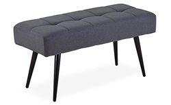 Menzzo Romantisch chic, donkergrijs, 90 x 35 x 45 cm (l x b x h)