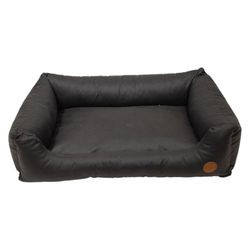JACK AND VANILLA, Sofá Confort Optimal para Perros y Gatos, diseño Elegante, Materiales duraderos, fácil de Mantener, Dimensiones 100 x 70 cm, Color Negro