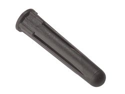 Forgefix EXP4 8-10 gauge plastic uitbreiding wandstekker, 100 stuks - bruin