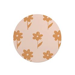 Questo Casa, Tapis de Souris Rond imprimé numérique avec Fond antidérapant pour Bureau et Maison Diamètre 22 cm