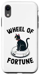 Wheel Of Fortune Cat Joke Robot Vacuum Cleaner Cat Case for iPhone XR