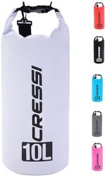 Cressi Sub S.p.A. Dry Bag Premium Sac 100 Pour cent Étanche Imperméable - Flottant Haute Qualité Blanc 5 L