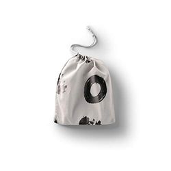 Bonamaison Printed Cotton Produce Bag with Drawstring, Reusable Grocery Bag, Biodegradable Eco-Friendly Bags, Travel Pouch, Sachet Bags, Shopping Bag, Eco Friendly, Foldable, Size: 40x50 Cm